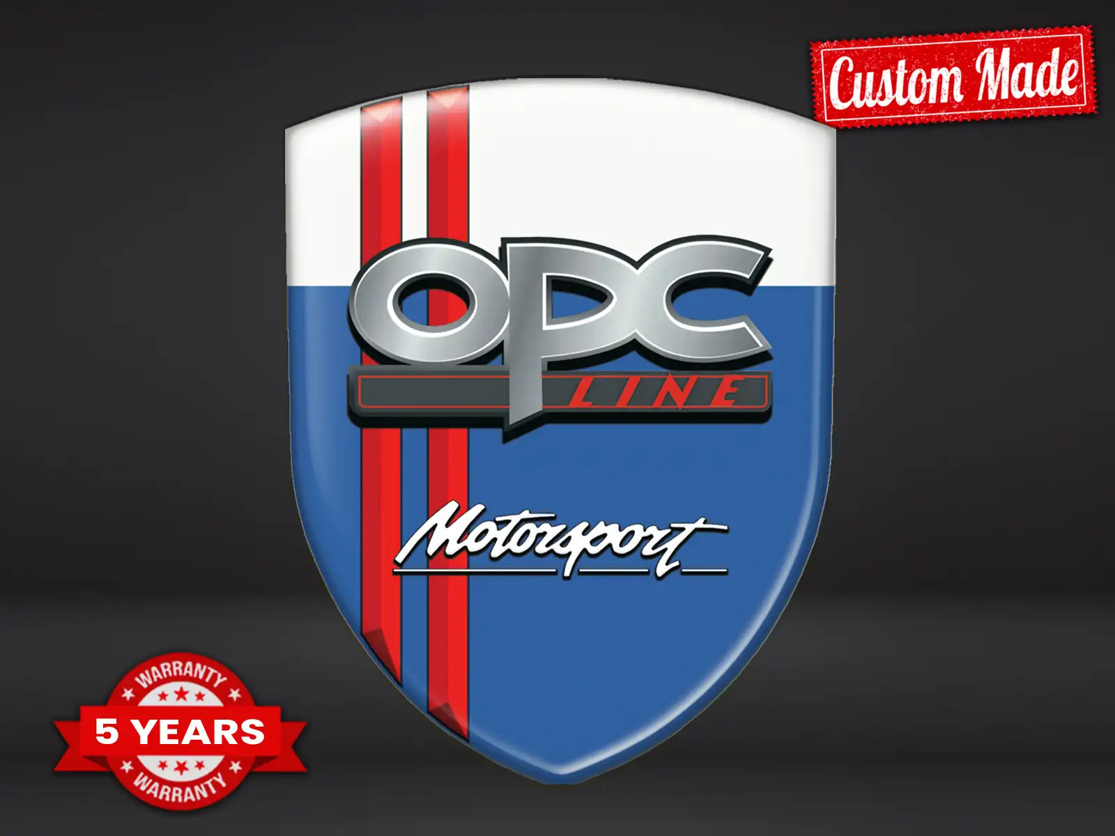 OPC Etichetta Impermeabile Durevole Professionale Minimale